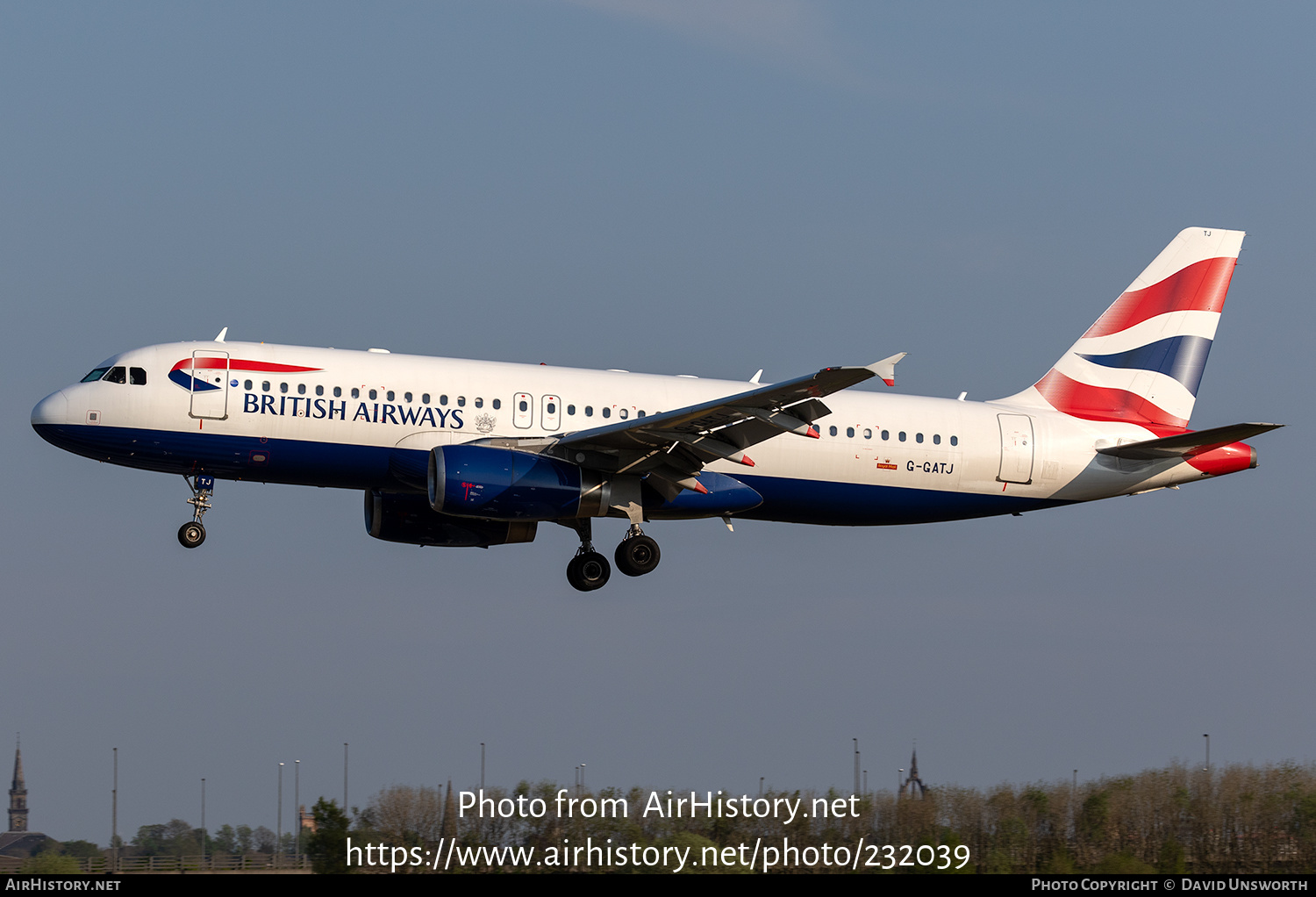 Aircraft Photo of G-GATJ | Airbus A320-233 | British Airways | AirHistory.net #232039