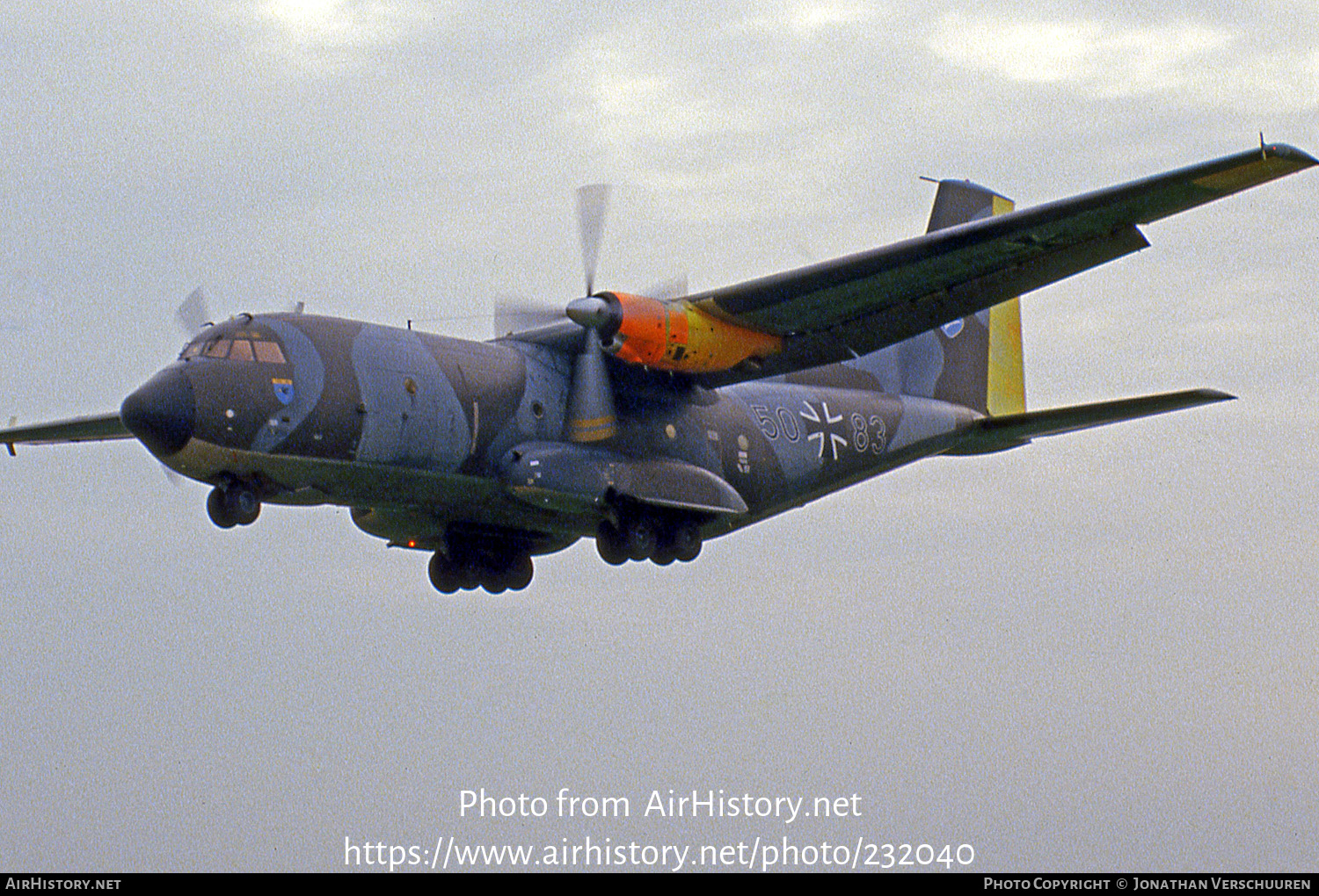 Aircraft Photo of 5083 | Transall C-160D | Germany - Air Force | AirHistory.net #232040