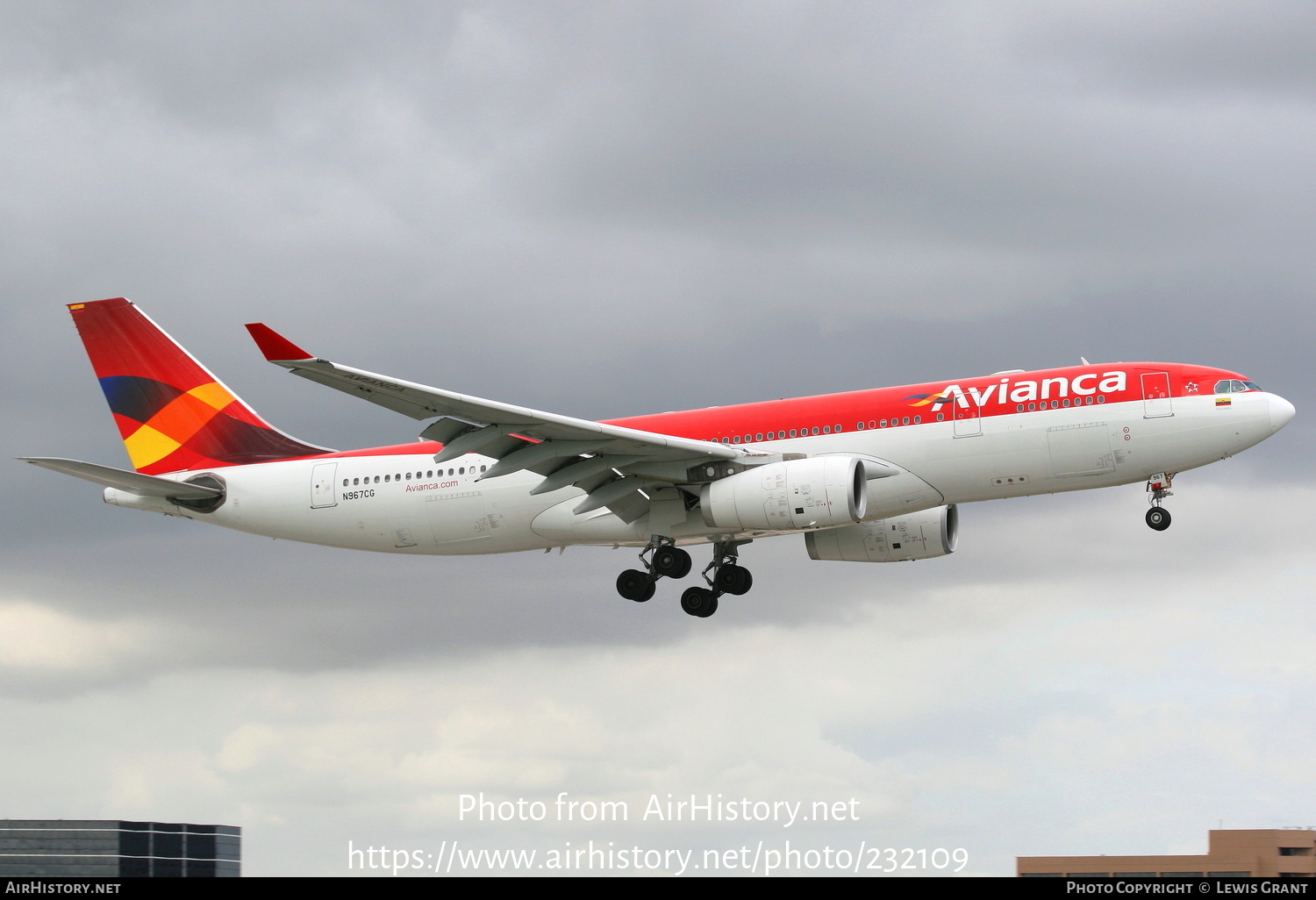 Aircraft Photo of N967CG | Airbus A330-243 | Avianca | AirHistory.net #232109