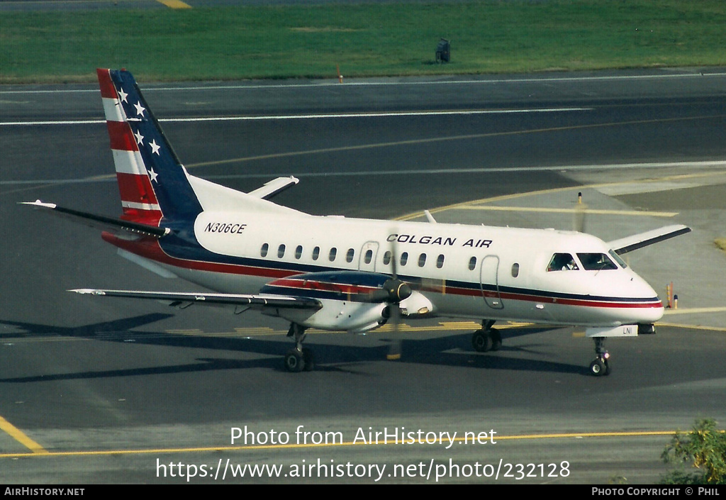 Aircraft Photo of N306CE | Saab 340B | Colgan Air | AirHistory.net #232128