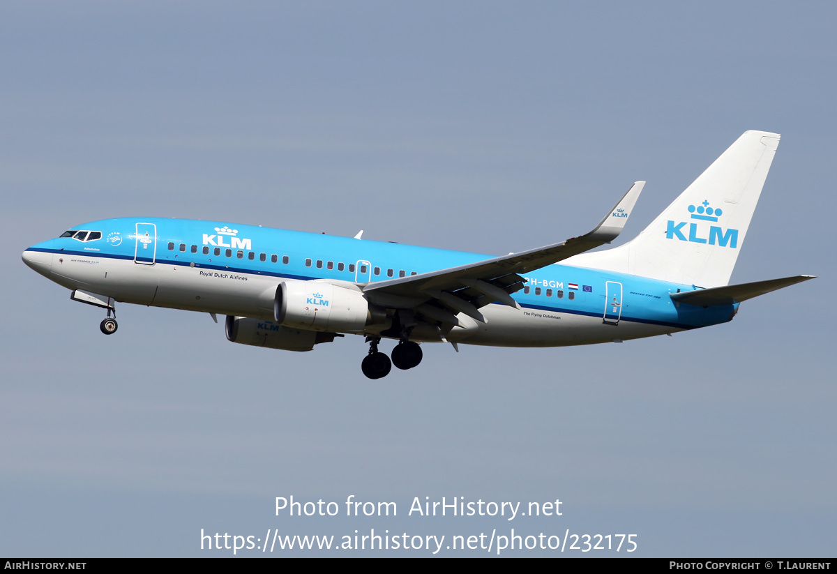 Aircraft Photo of PH-BGM | Boeing 737-7K2 | KLM - Royal Dutch Airlines | AirHistory.net #232175