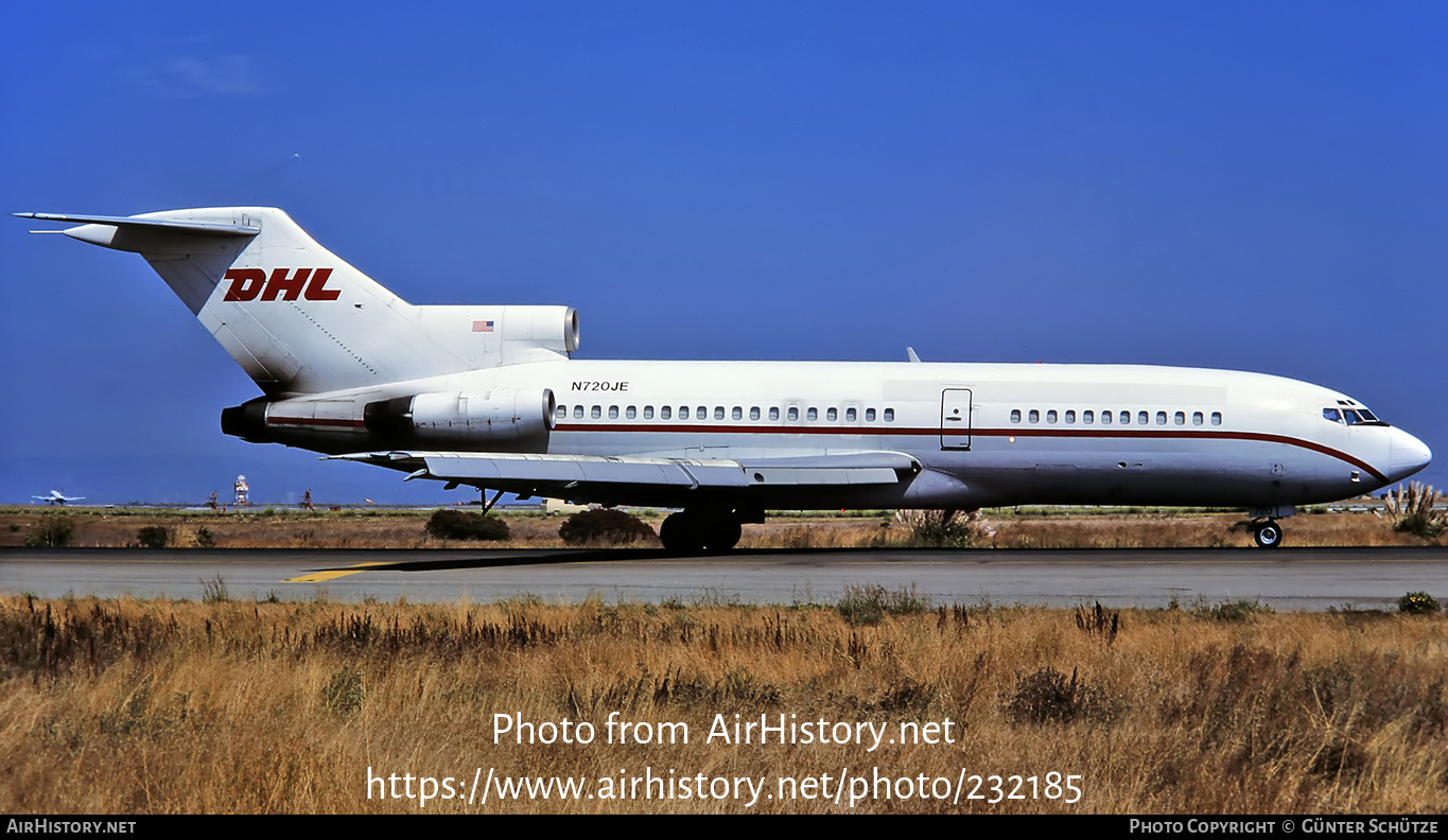 Aircraft Photo of N720JE | Boeing 727-155C | DHL Airways | AirHistory.net #232185