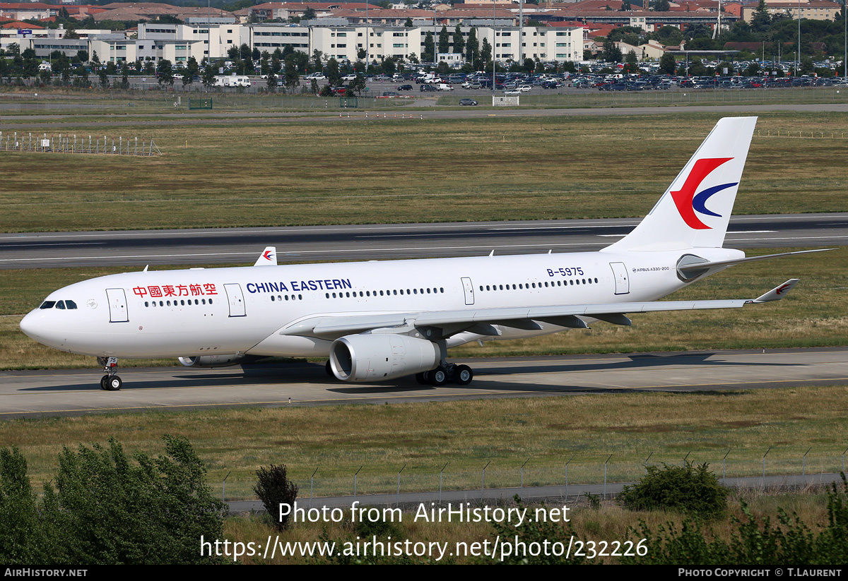 Aircraft Photo of B-5975 | Airbus A330-243 | China Eastern Airlines | AirHistory.net #232226