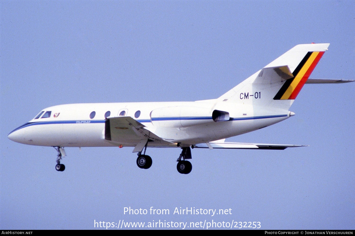 Aircraft Photo of CM01 | Dassault Falcon 20E | Belgium - Air Force | AirHistory.net #232253