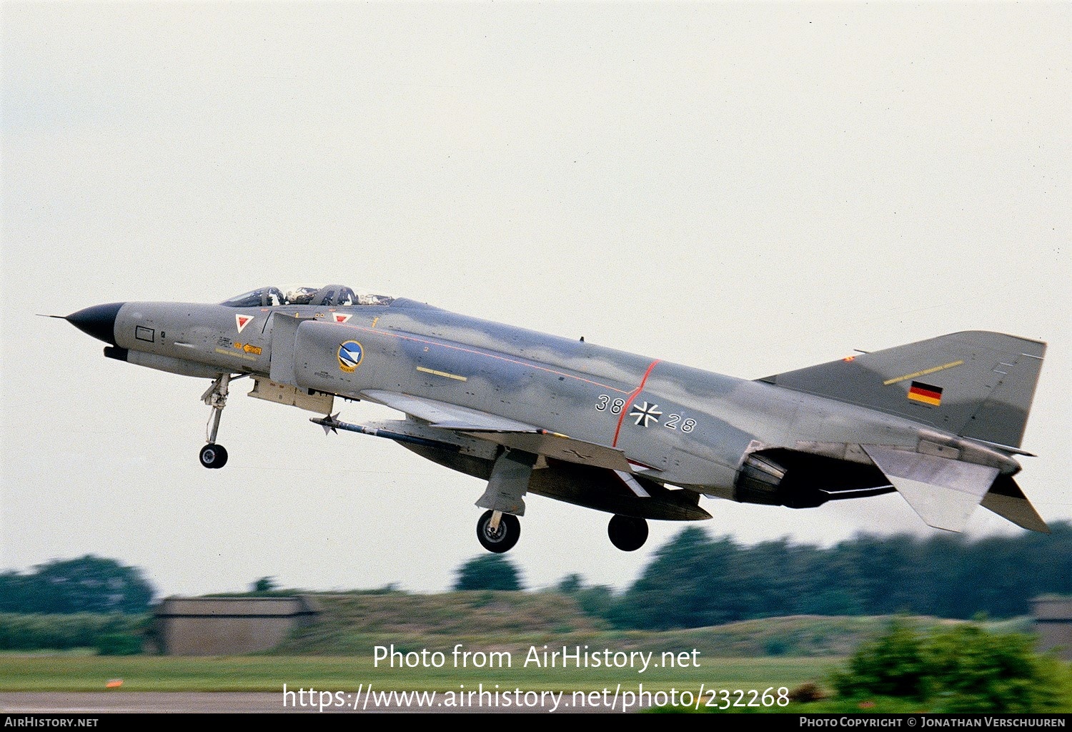 Aircraft Photo of 3828 | McDonnell Douglas F-4F Phantom II | Germany - Air Force | AirHistory.net #232268