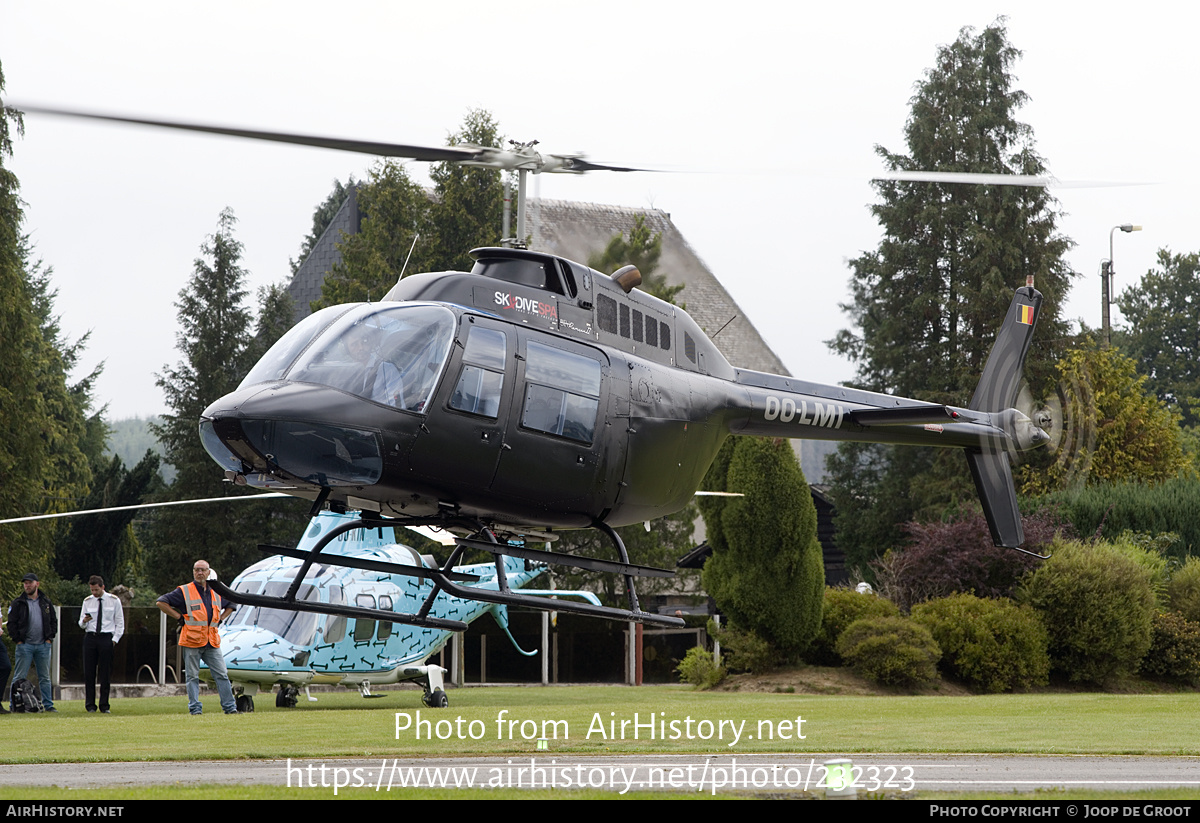 Aircraft Photo of OO-LMI | Bell 206B JetRanger II | SkyDive Spa | AirHistory.net #232323