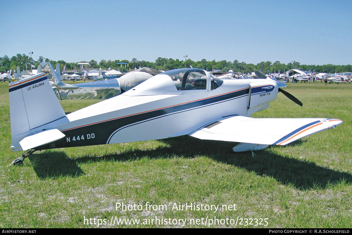 Aircraft Photo of N444DD | Thorp T-18 Tiger | AirHistory.net #232325