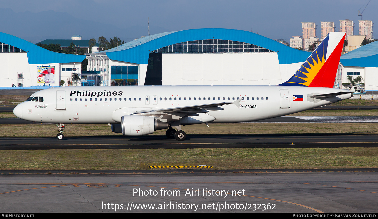 Aircraft Photo of RP-C8393 | Airbus A320-214 | Philippine Airlines | AirHistory.net #232362