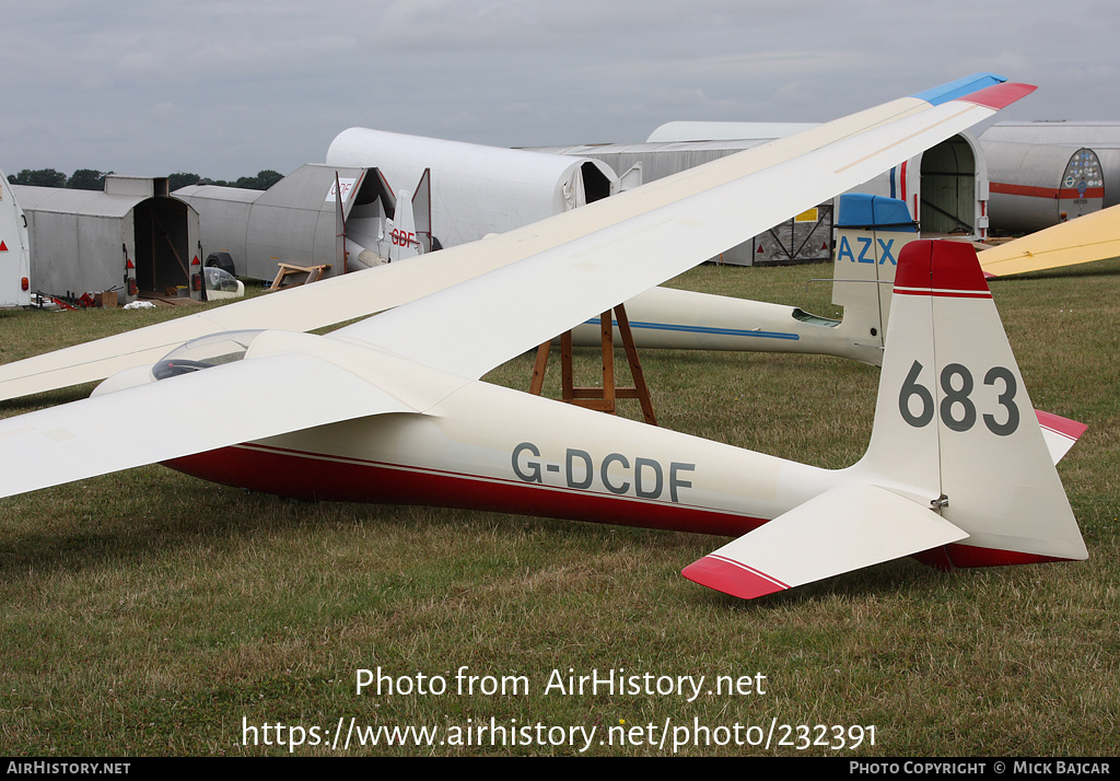 Aircraft Photo of G-DCDF | Schleicher Ka-6E Rhonsegler | AirHistory.net #232391