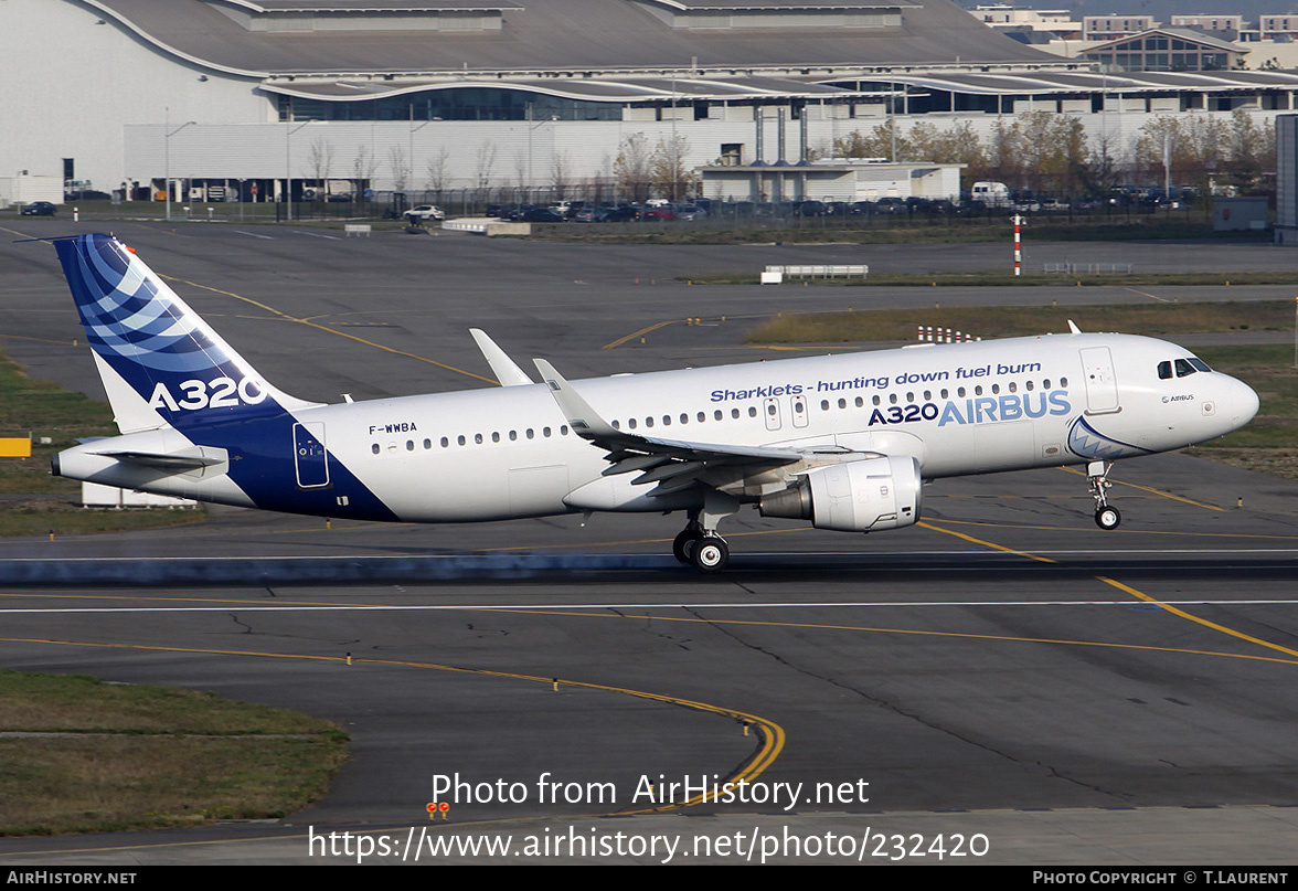 Aircraft Photo of F-WWBA | Airbus A320-211 | Airbus | AirHistory.net #232420