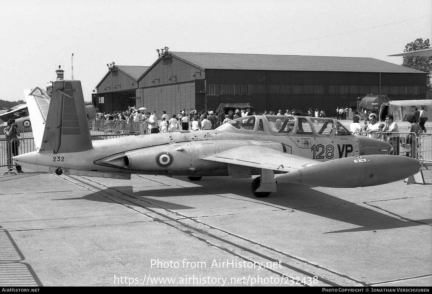 Aircraft Photo of 232 | Fouga CM-170 Magister | France - Air Force | AirHistory.net #232438