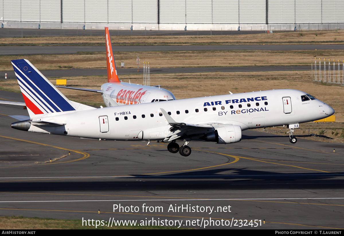 Aircraft Photo of F-HBXA | Embraer 170LR (ERJ-170-100LR) | Air France | AirHistory.net #232451