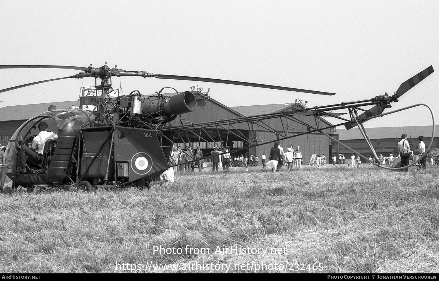 Aircraft Photo of 164 | Sud SE-3130 Alouette II | France - Air Force | AirHistory.net #232465