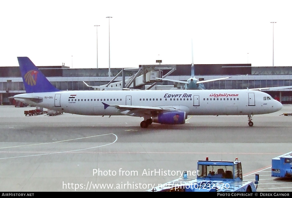 Aircraft Photo of SU-GBU | Airbus A321-231 | EgyptAir | AirHistory.net #232570