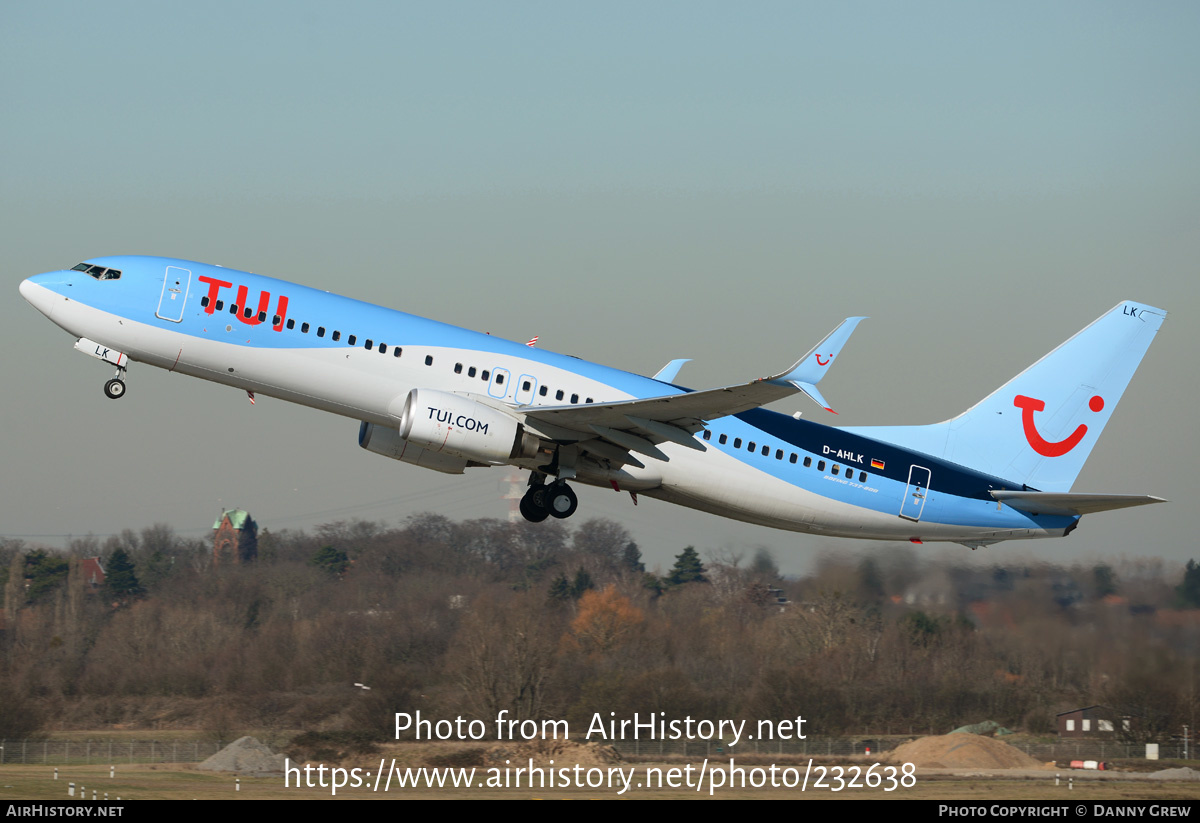 Aircraft Photo of D-AHLK | Boeing 737-8K5 | TUI | AirHistory.net #232638