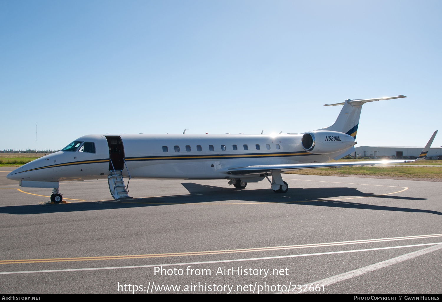 Aircraft Photo of N580ML | Embraer Legacy 600 (EMB-135BJ) | AirHistory.net #232661