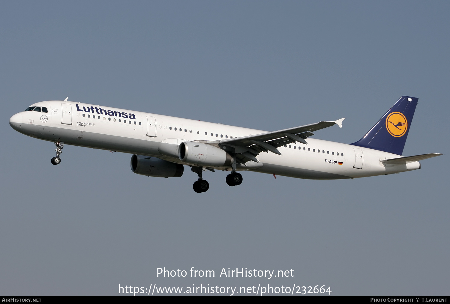 Aircraft Photo of D-AIRP | Airbus A321-131 | Lufthansa | AirHistory.net #232664