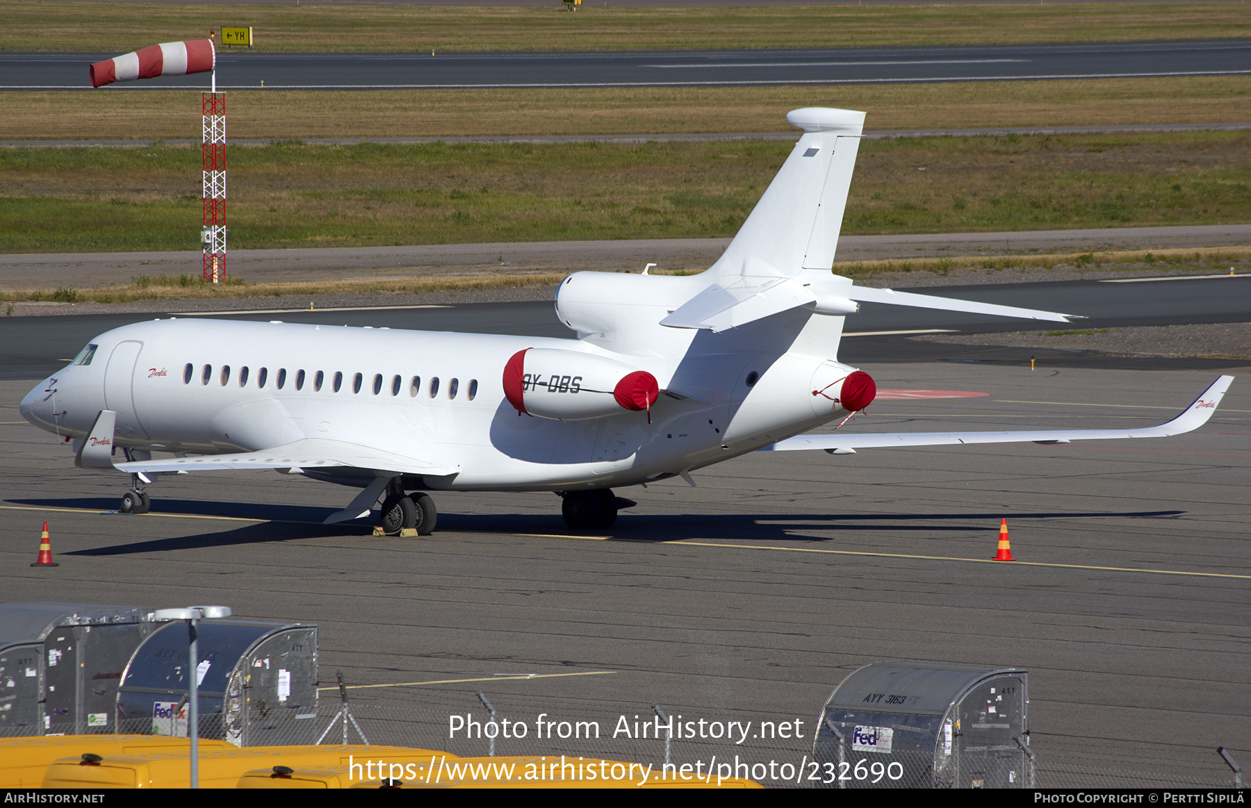 Aircraft Photo of OY-DBS | Dassault Falcon 8X | Danfoss | AirHistory.net #232690