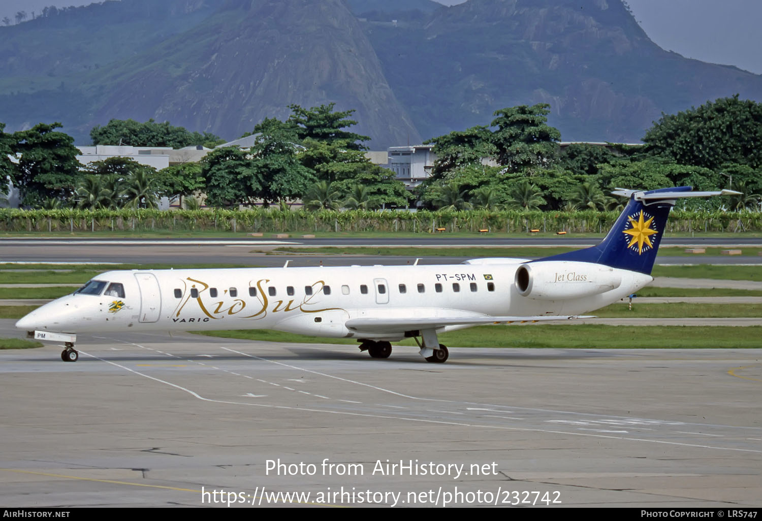 Aircraft Photo of PT-SPM | Embraer ERJ-145ER (EMB-145ER) | Rio-Sul | AirHistory.net #232742