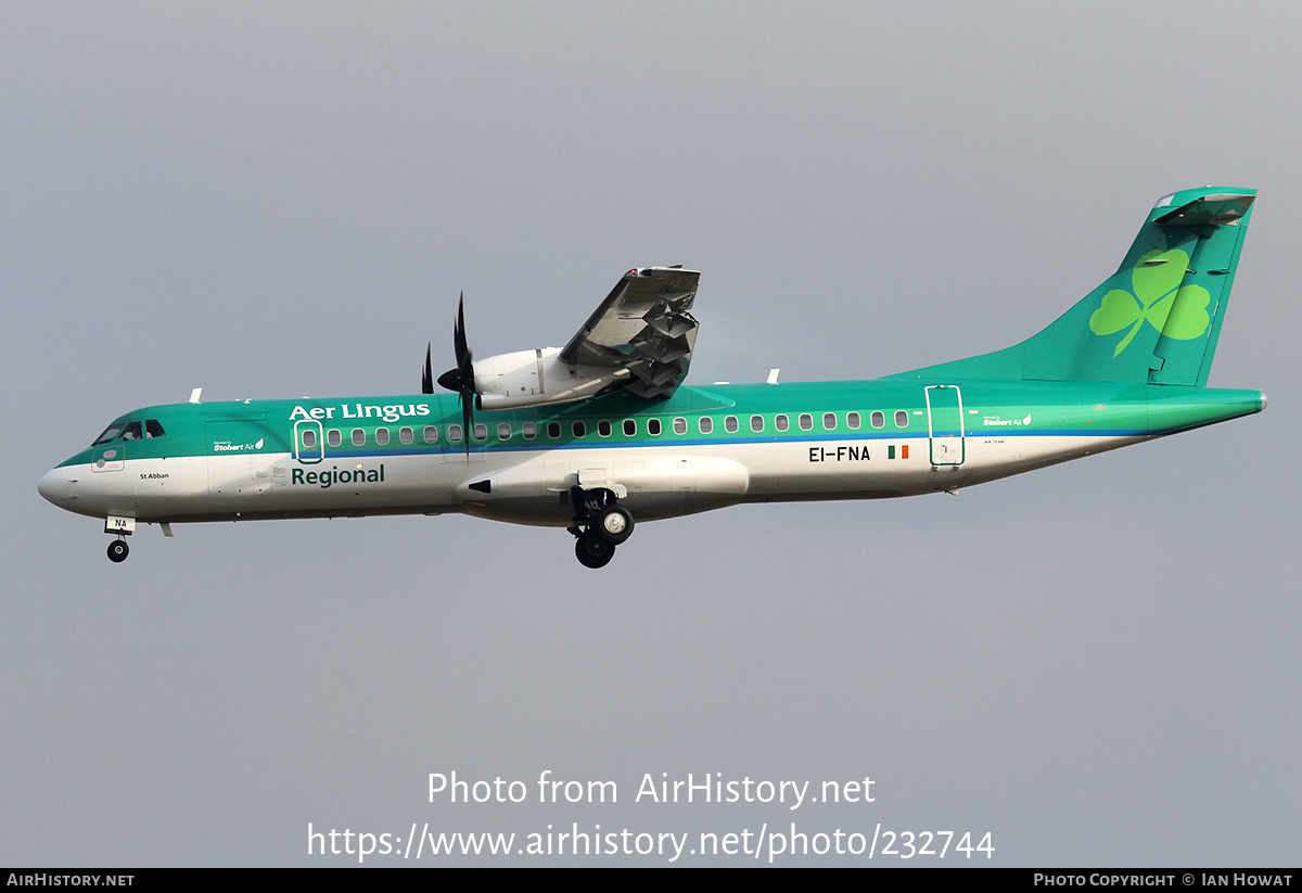 Aircraft Photo of EI-FNA | ATR ATR-72-600 (ATR-72-212A) | Aer Lingus Regional | AirHistory.net #232744