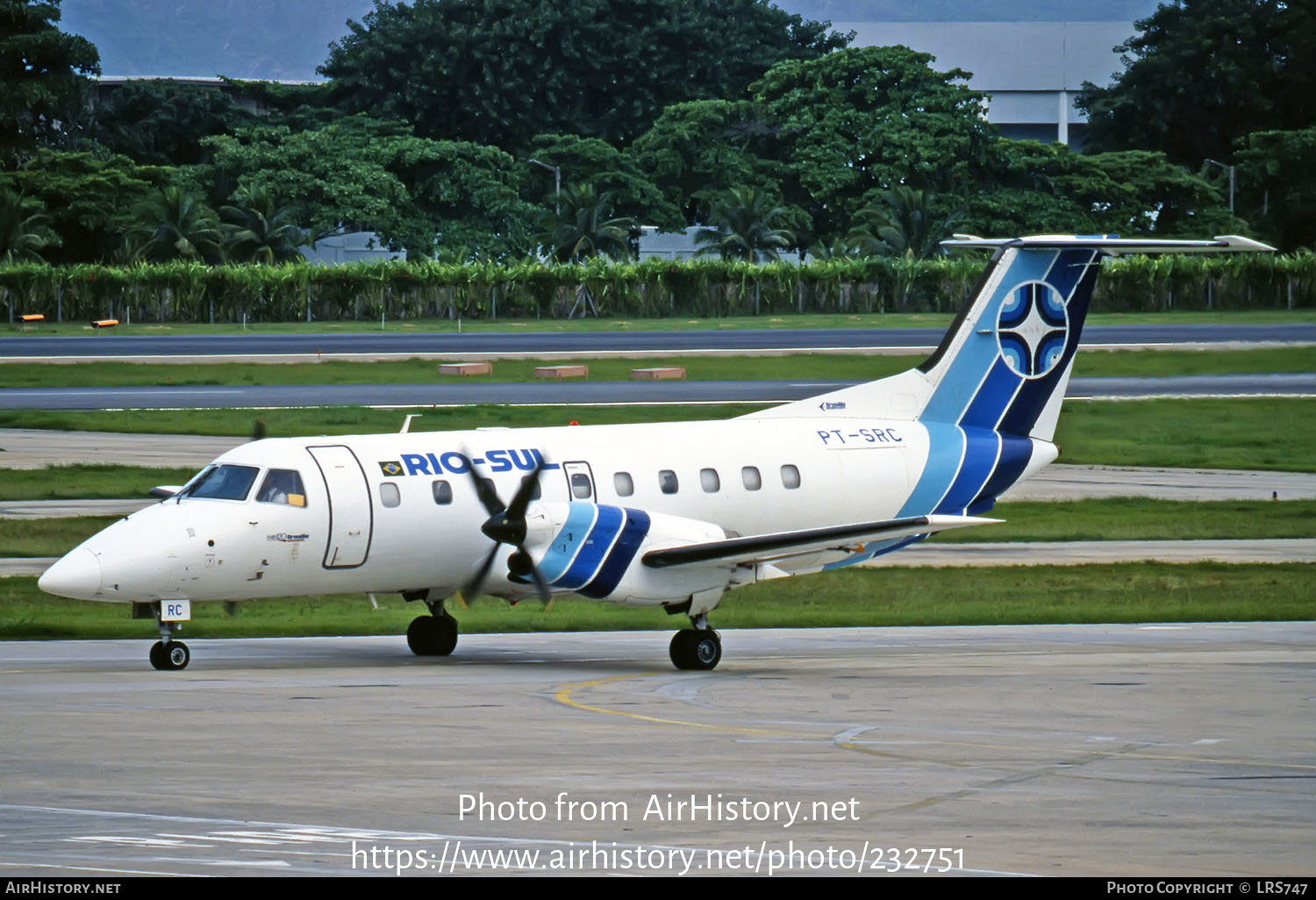 Aircraft Photo of PT-SRC | Embraer EMB-120(ER) Brasilia | Rio-Sul | AirHistory.net #232751