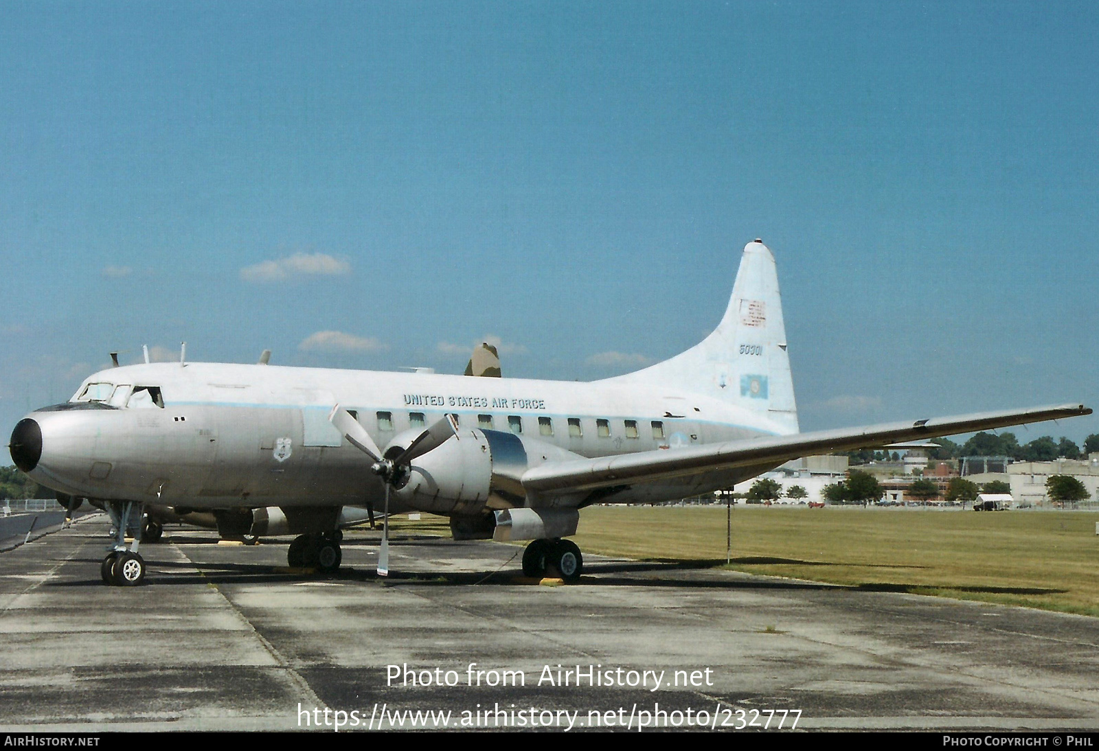 Aircraft Photo of 55-301 / 50301 | Convair C-131D | USA - Air Force | AirHistory.net #232777