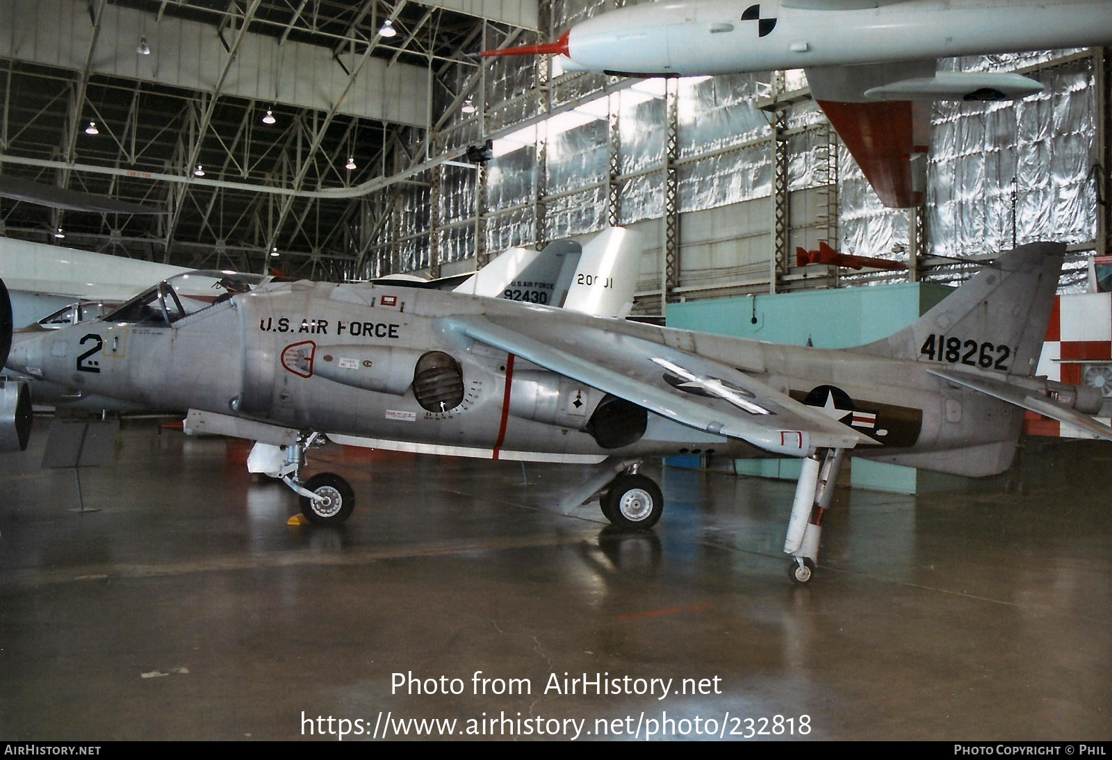 Aircraft Photo of 64-18262 / 418262 | Hawker Siddeley XV-6A Kestrel | USA - Air Force | AirHistory.net #232818