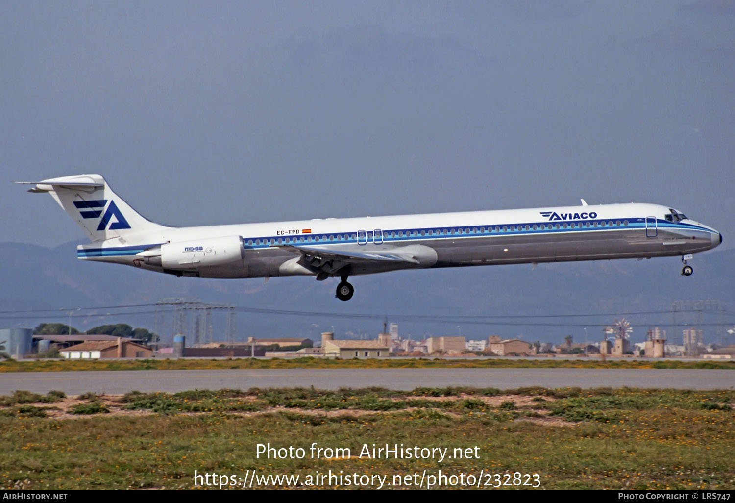 Aircraft Photo of EC-FPD | McDonnell Douglas MD-88 | Aviaco | AirHistory.net #232823