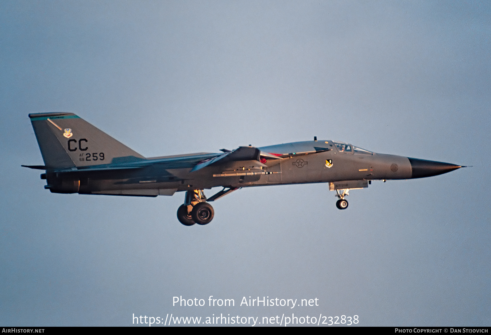 Aircraft Photo of 68-0259 / AF68-259 | General Dynamics F-111G Aardvark | USA - Air Force | AirHistory.net #232838