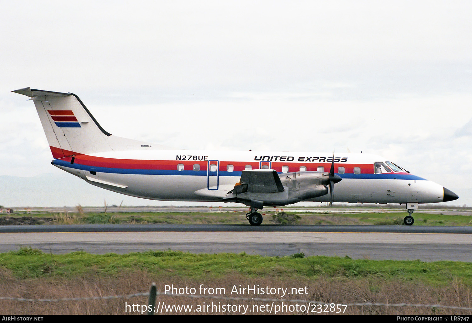 Aircraft Photo of N278UE | Embraer EMB-120RT Brasilia | United Express | AirHistory.net #232857