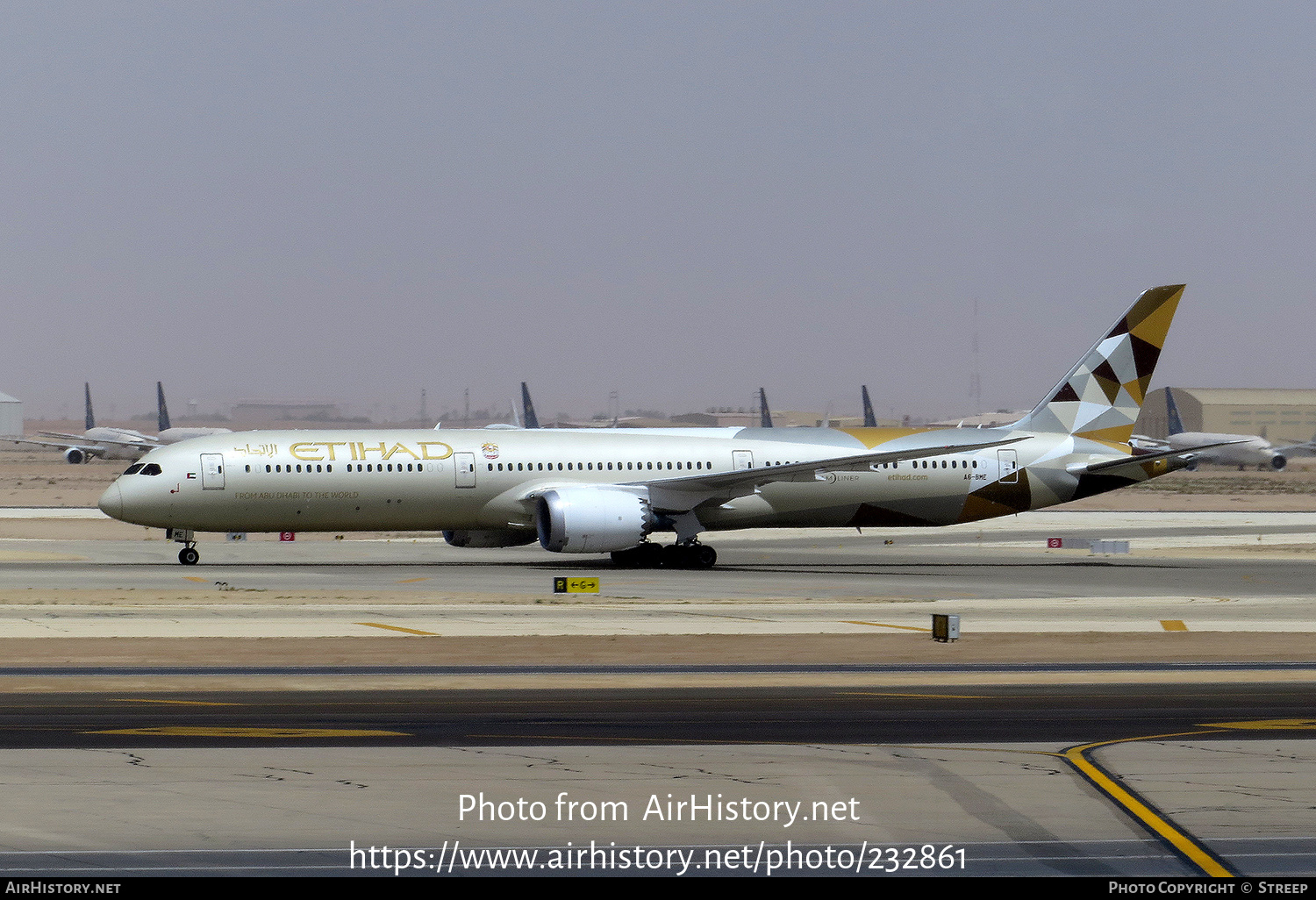 Aircraft Photo of A6-BME | Boeing 787-10 Dreamliner | Etihad Airways | AirHistory.net #232861