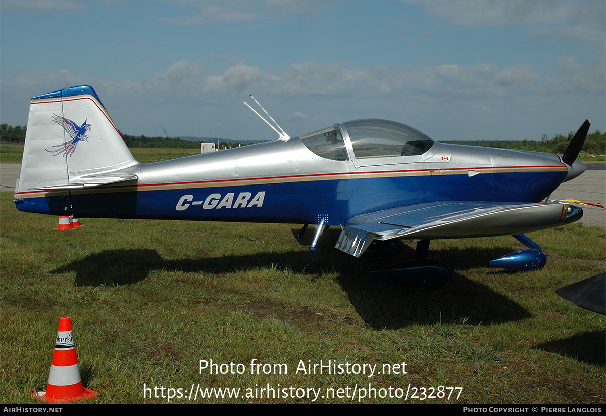 Aircraft Photo of C-GARA | Van's RV-6 | AirHistory.net #232877