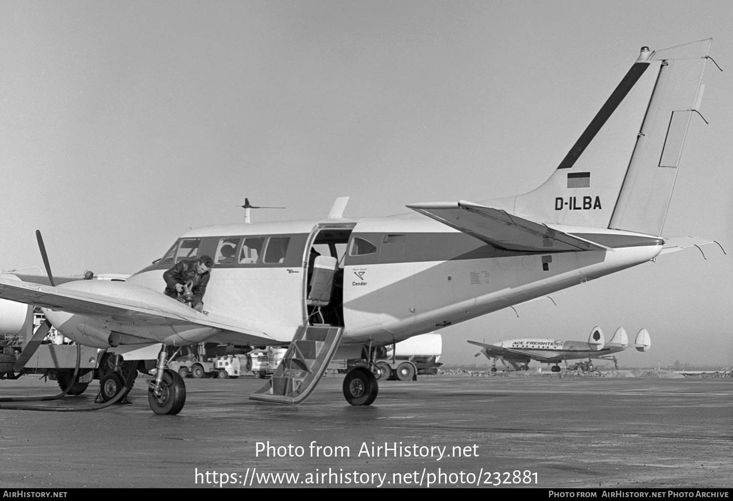 Aircraft Photo of D-ILBA | Beech 65-A80 Queen Air | Lufthansa | AirHistory.net #232881