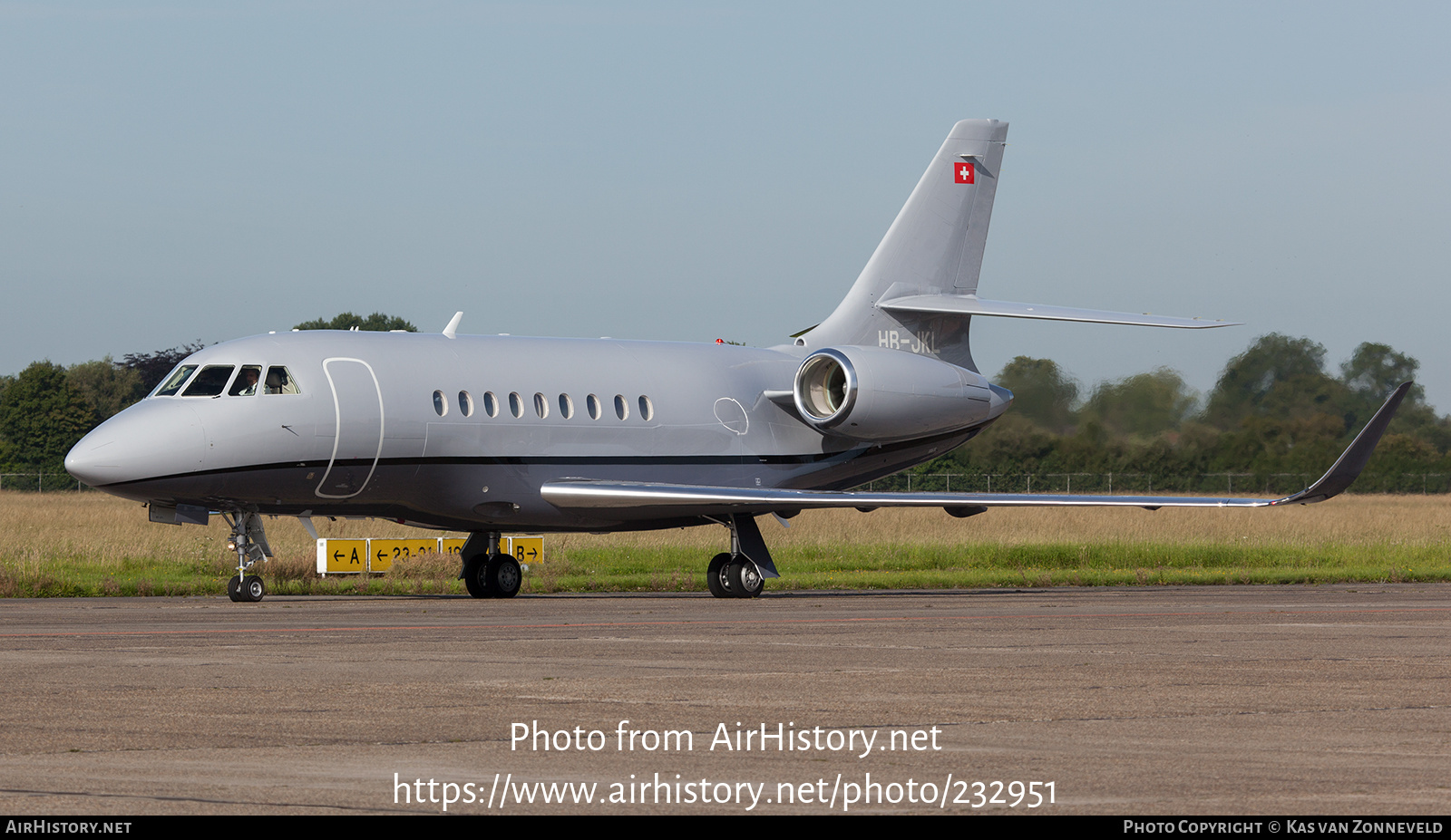 Aircraft Photo of HB-JKL | Dassault Falcon 2000LX | AirHistory.net #232951