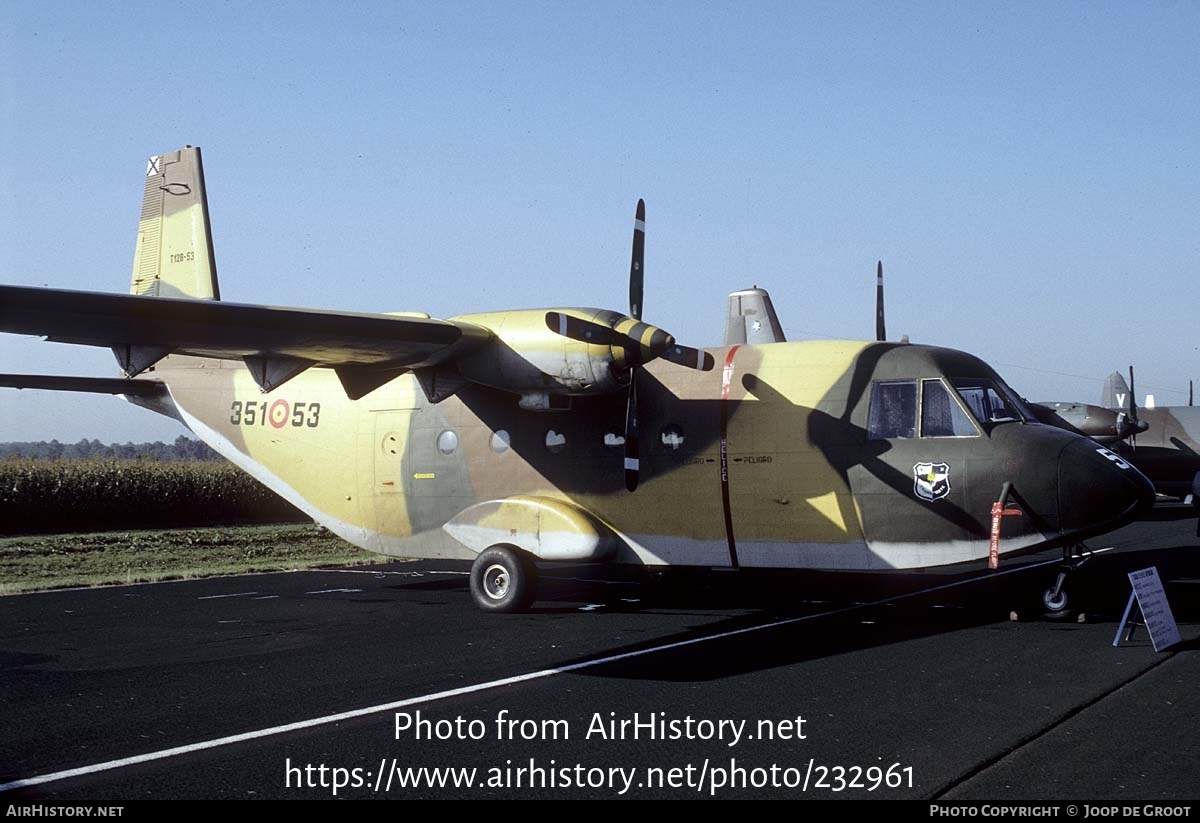 Aircraft Photo of T.12B-53 | CASA C-212-100 Aviocar | Spain - Air Force | AirHistory.net #232961