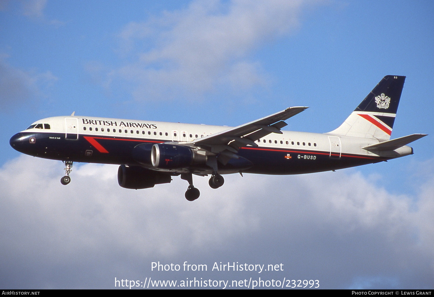 Aircraft Photo of G-BUSD | Airbus A320-111 | British Airways | AirHistory.net #232993