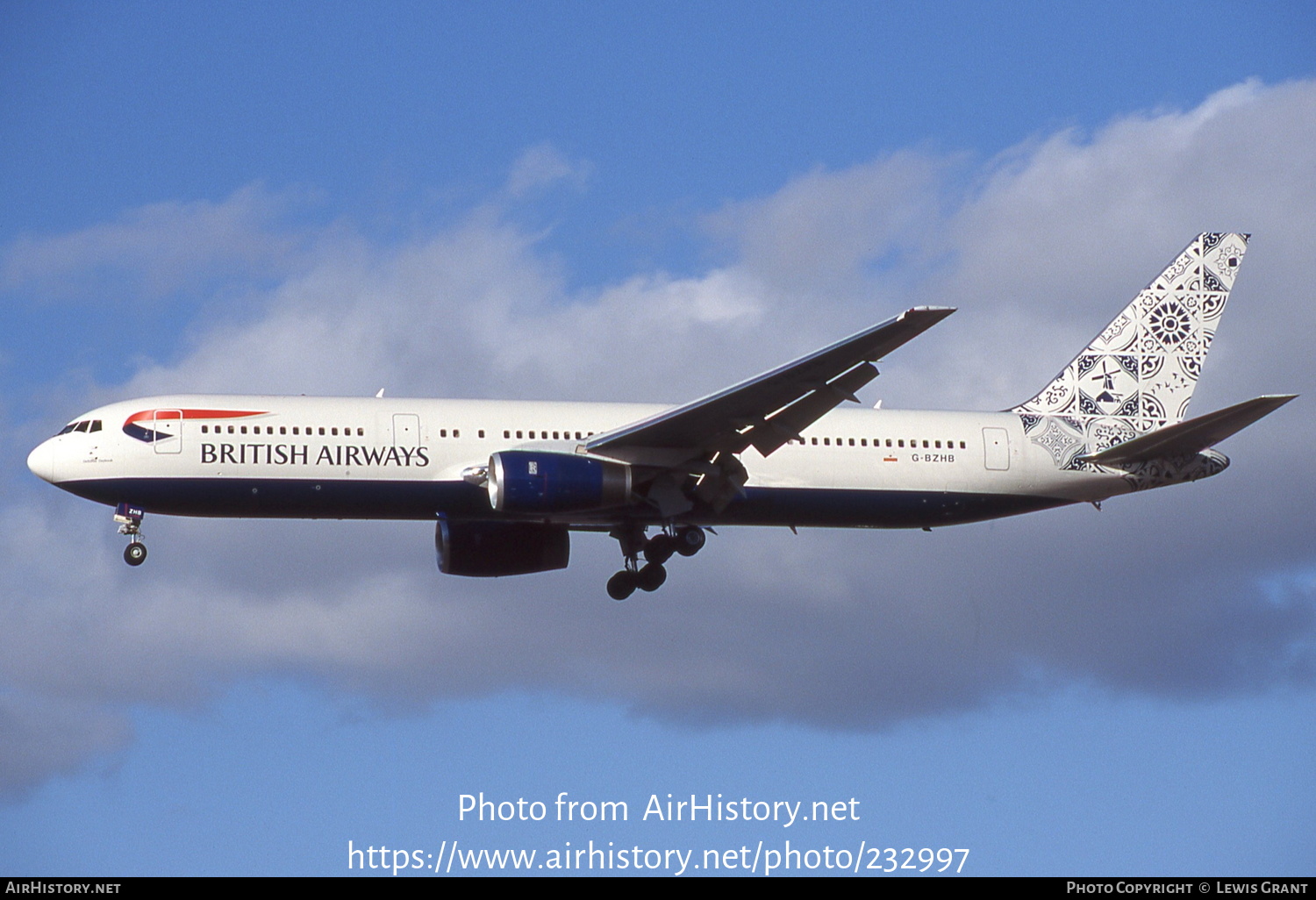 Aircraft Photo of G-BZHB | Boeing 767-336/ER | British Airways | AirHistory.net #232997