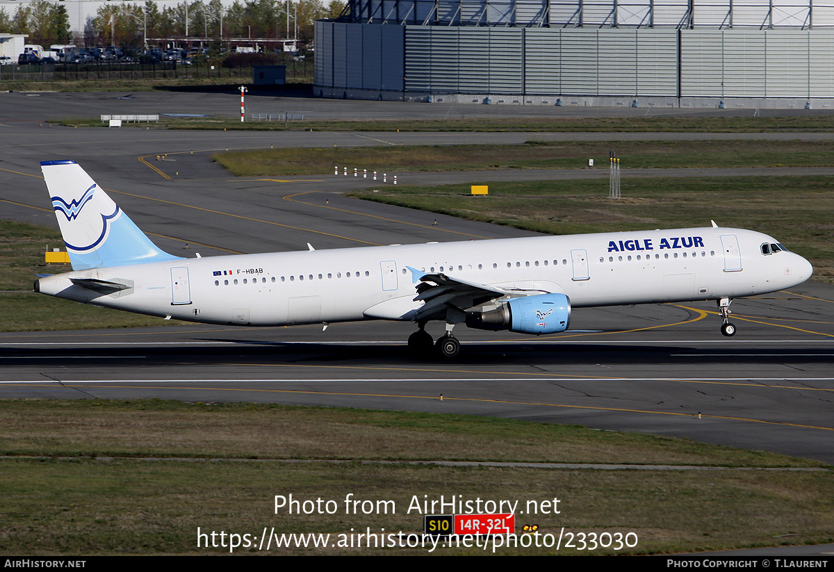 Aircraft Photo of F-HBAB | Airbus A321-211 | Aigle Azur | AirHistory.net #233030