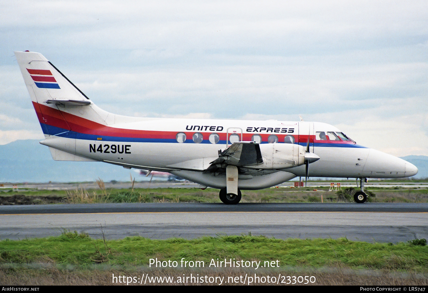 Aircraft Photo of N429UE | British Aerospace BAe-3101 Jetstream 31 | United Express | AirHistory.net #233050