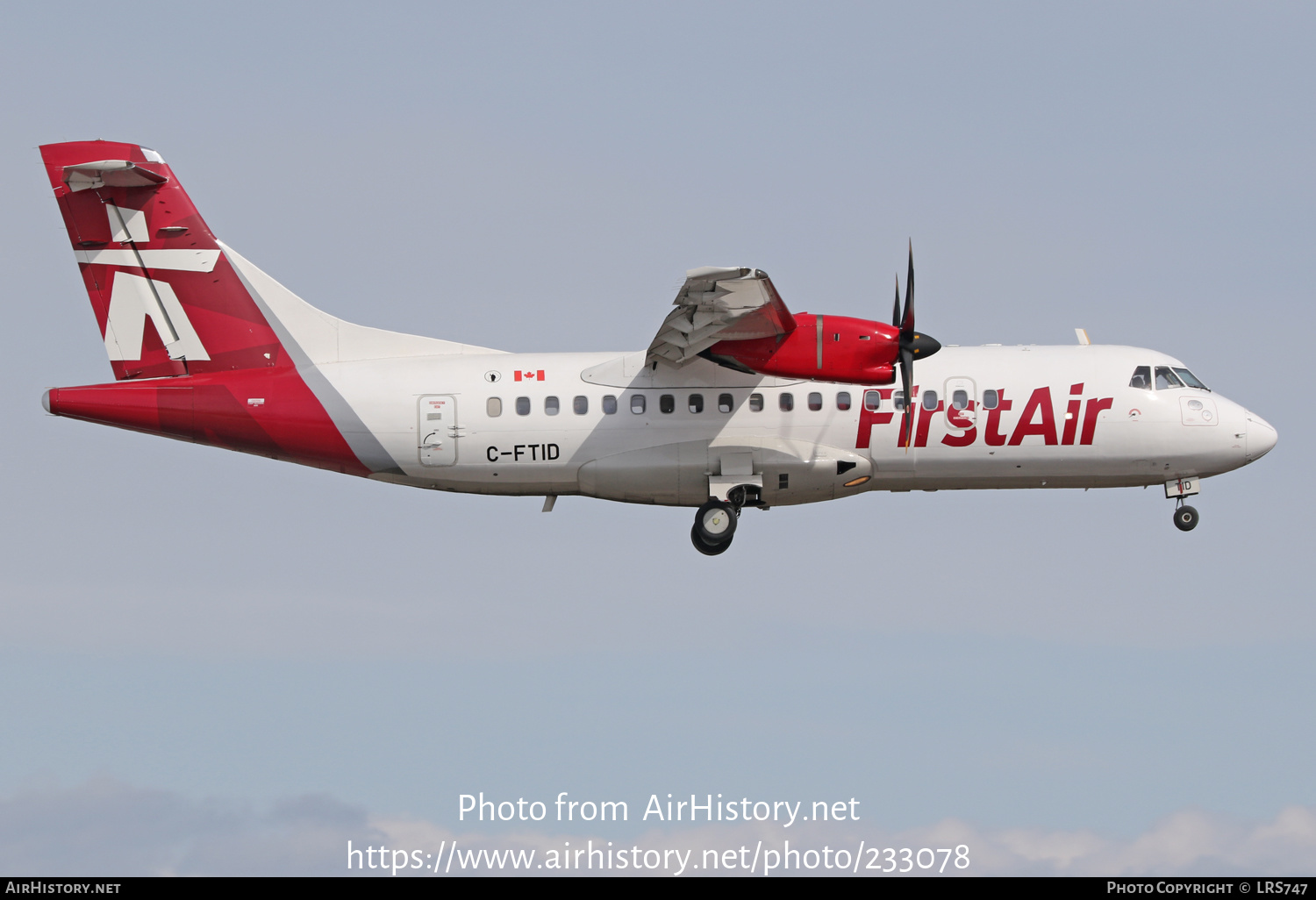 Aircraft Photo of C-FTID | ATR ATR-42-500 | First Air | AirHistory.net #233078