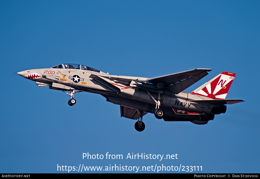 Aircraft Photo of 162594 | Grumman F-14A Tomcat | USA - Navy | AirHistory.net #233111