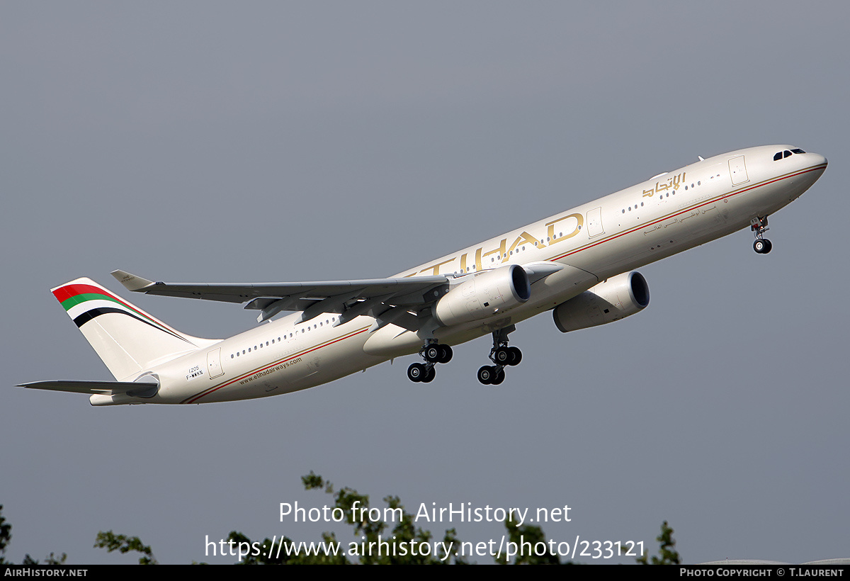 Aircraft Photo of F-WWKN | Airbus A330-343 | Etihad Airways | AirHistory.net #233121