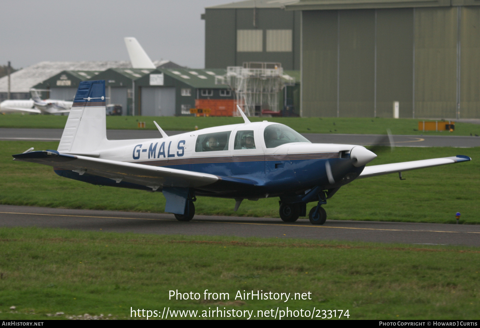 Aircraft Photo of G-MALS | Mooney M-20K | AirHistory.net #233174