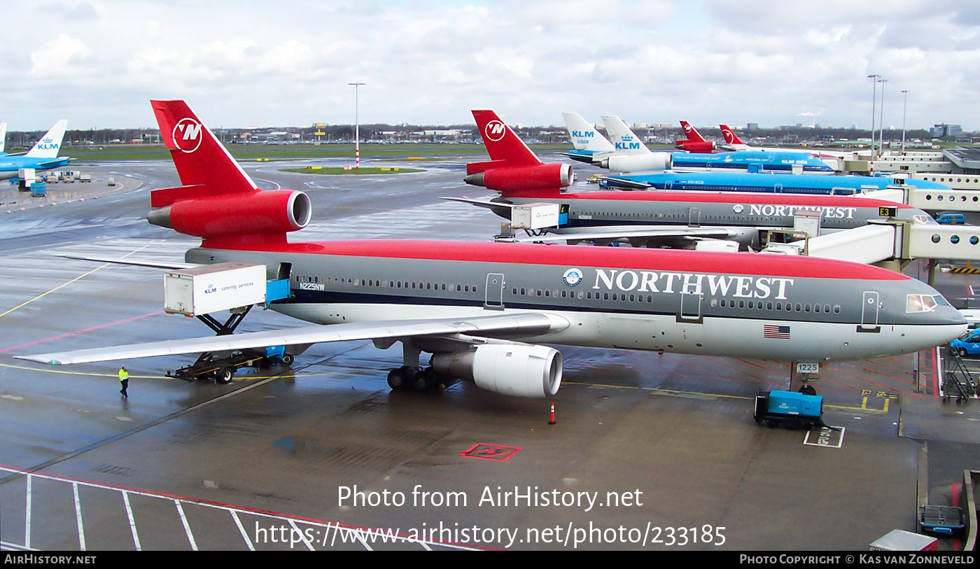 Aircraft Photo of N225NW | McDonnell Douglas DC-10-30 | Northwest Airlines | AirHistory.net #233185