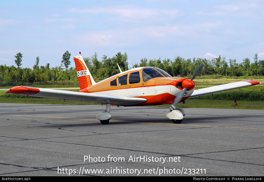 Aircraft Photo of C-GKIC | Piper PA-28-235 Cherokee Charger | AirHistory.net #233211