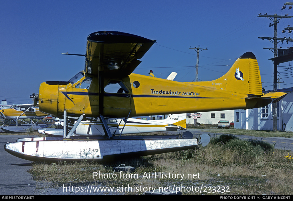 Aircraft Photo of C-GHCT | De Havilland Canada DHC-2 Beaver Mk1 | Tradewinds Aviation | AirHistory.net #233232