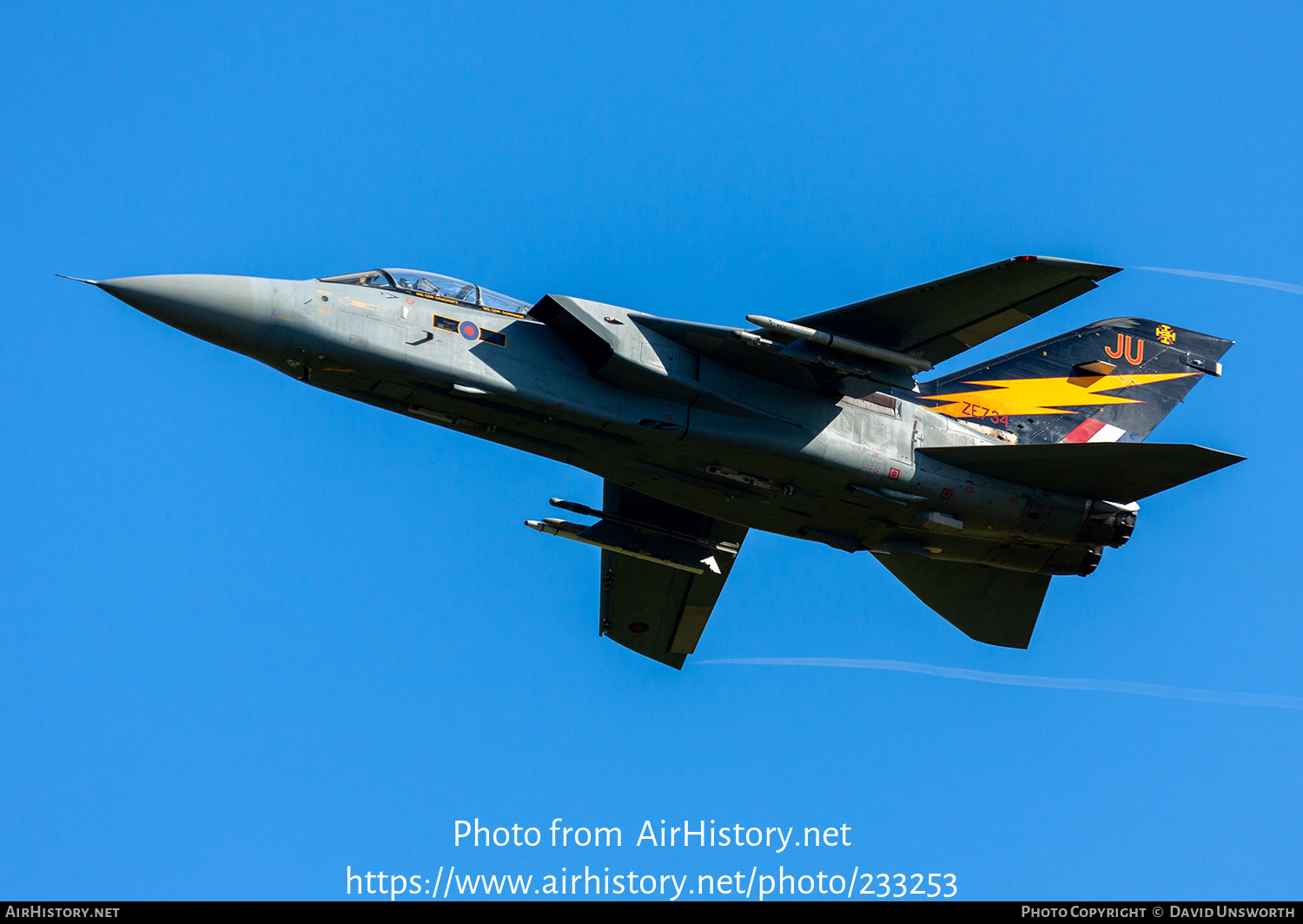 Aircraft Photo of ZE734 | Panavia Tornado F3 | UK - Air Force | AirHistory.net #233253