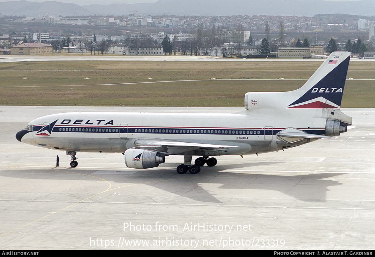 Aircraft Photo of N753DA | Lockheed L-1011-385-3 TriStar 500 | Delta Air Lines | AirHistory.net #233319