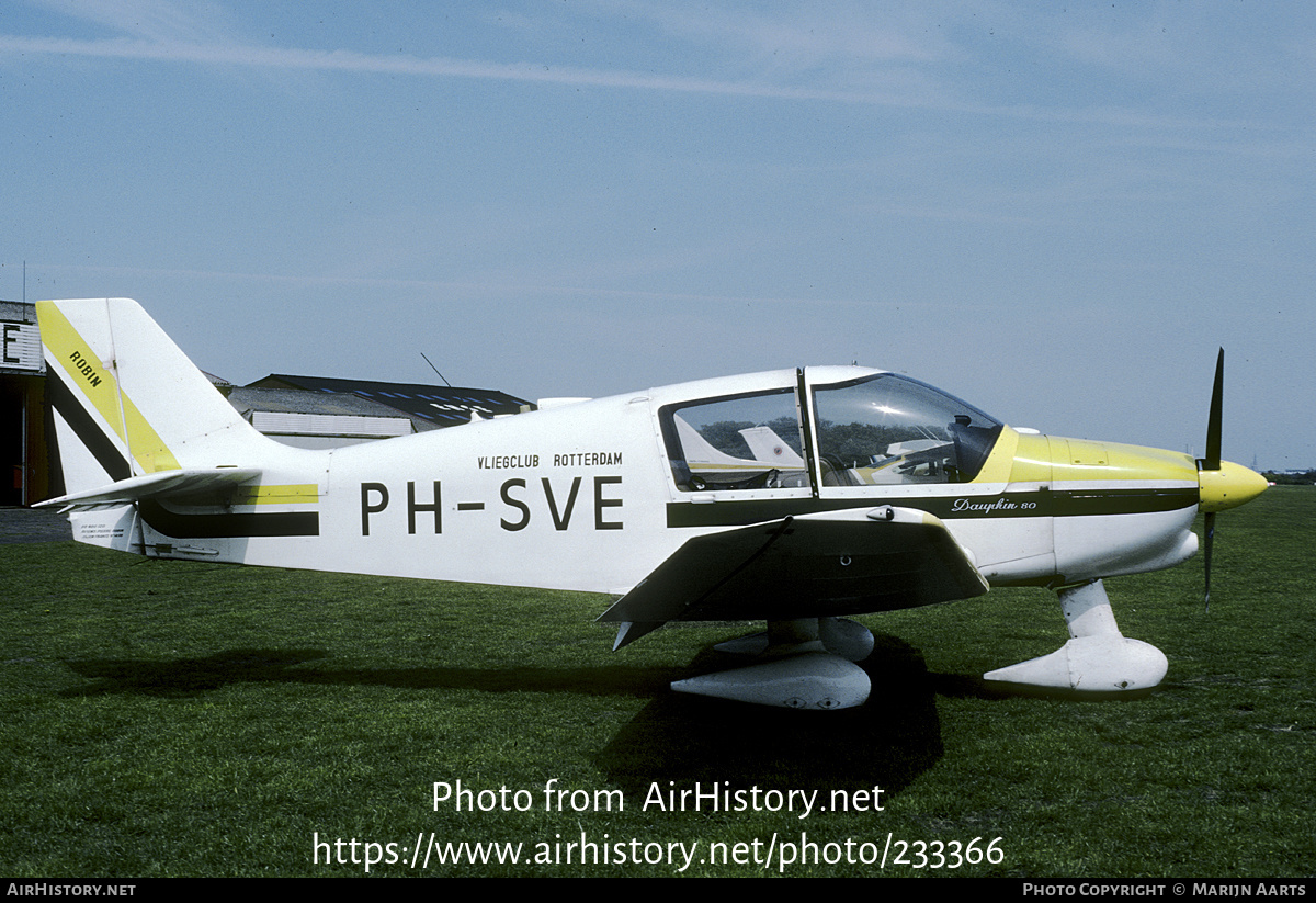 Aircraft Photo of PH-SVE | Robin DR-400-120 Dauphin 80 | Vliegclub Rotterdam | AirHistory.net #233366