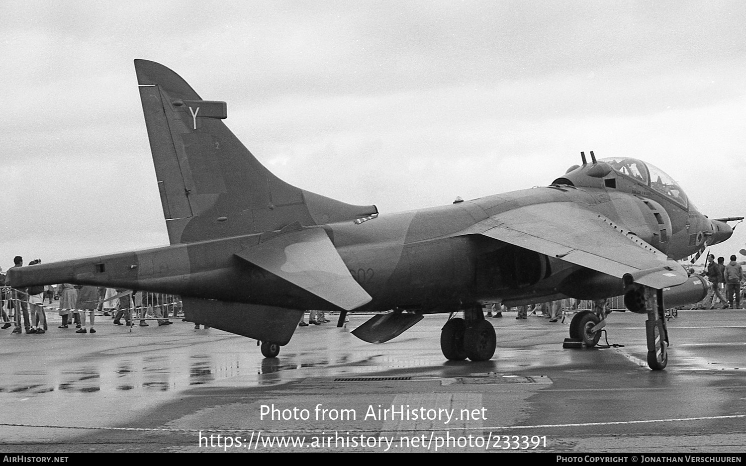 Aircraft Photo of ZB602 | British Aerospace Harrier T4 | UK - Air Force | AirHistory.net #233391